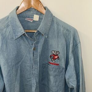 Vintage Wisconsin Jean Shirt